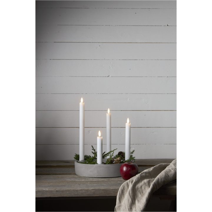 LED-antikljus Flamme Rustic Vit Star Trading – bild 13