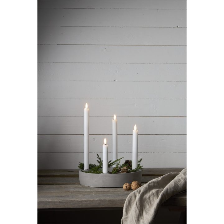 LED-antikljus Flamme Rustic Vit Star Trading – bild 12