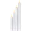 LED-antikljus Flamme Rustic Vit Star Trading – miniatyr 1