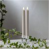 LED-antikljus Flamme Stripe Beige Star Trading – miniatyr 2