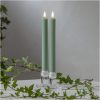 LED-antikljus Flamme Stripe Grön Star Trading – miniatyr 1