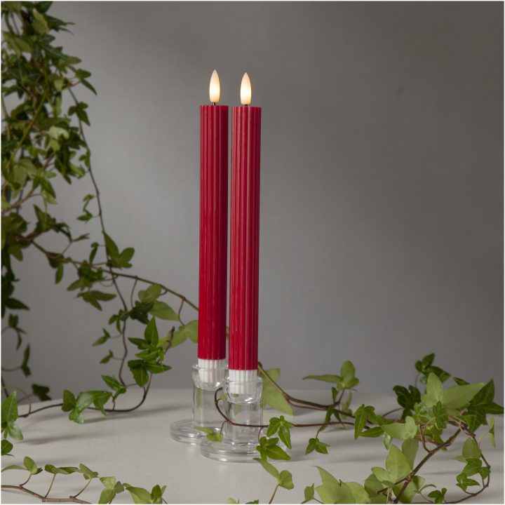 LED-antikljus Flamme Stripe Röd Star Trading – bild 2