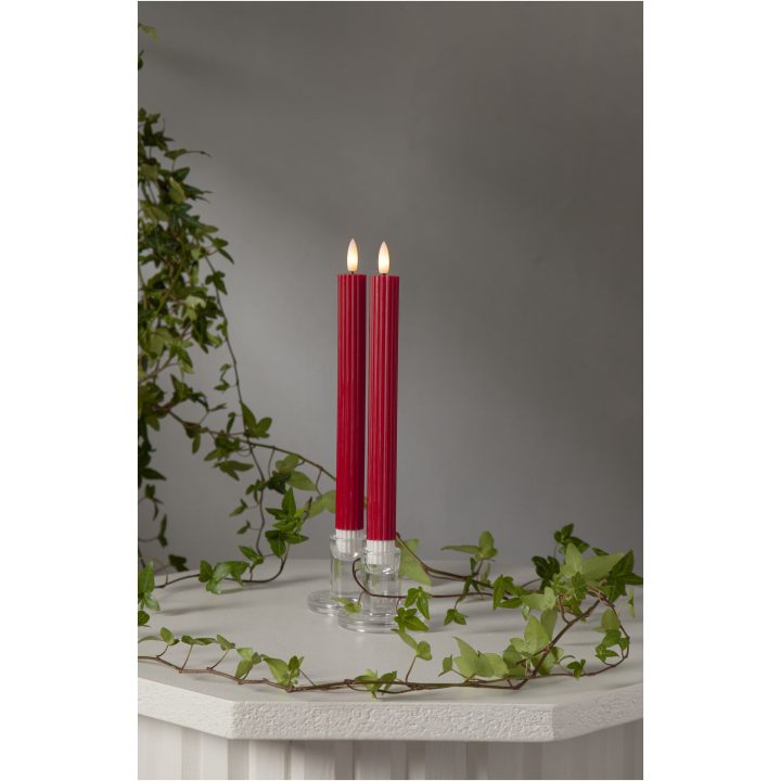 LED-antikljus Flamme Stripe Röd Star Trading – bild 4