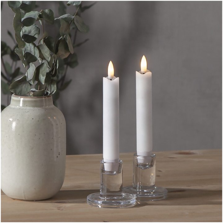 LED Antikljus Flamme Vit Star Trading – bild 9