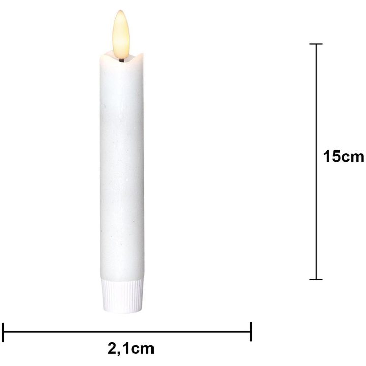 LED Antikljus Flamme Vit Star Trading – bild 23