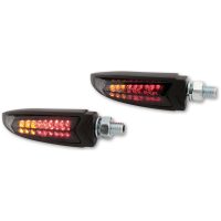 Led Bakljus, Bromsljus, Blinkers Enhet Arc Svart HIGHSIDER