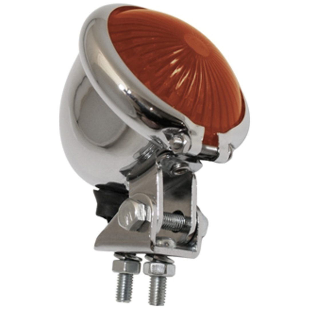 LED Baklykta Smart Bates Style Krom/Röd HIGHSIDER