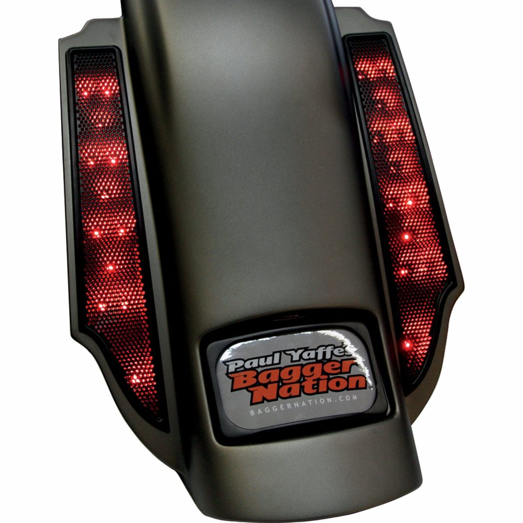 Led-belysning Super-bright Röd PAUL YAFFE BAGGER NATION LIGHT SUPER BRIGHT RED