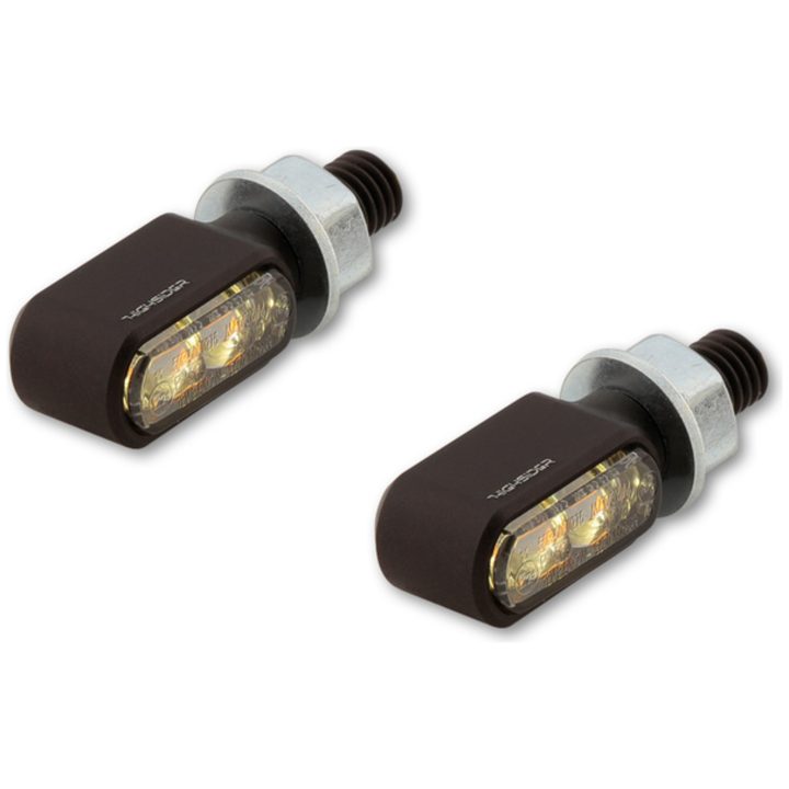 Led Blinkers 2in1 Little Bronx Svart/rökfärgad Fram/bak HIGHSIDER – bild 4
