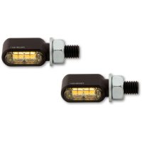 Led Blinkers 2in1 Little Bronx Svart/rökfärgad Fram/bak HIGHSIDER