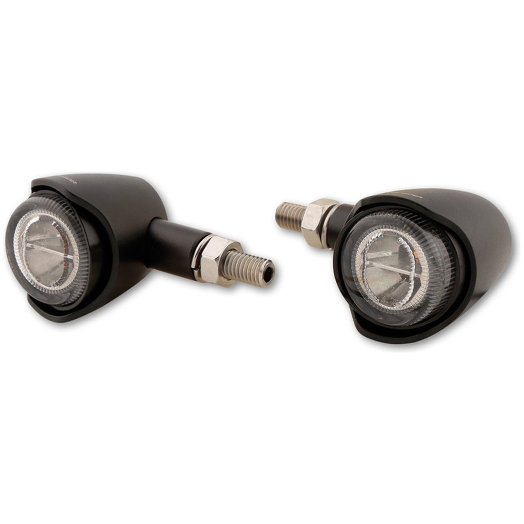 Led-blinkers Akron-x Svart HIGHSIDER