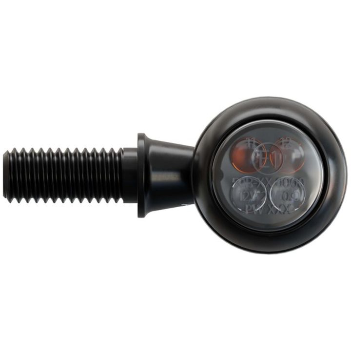 LED-Blinkers Circula-S Svart/Rökt HIGHSIDER – bild 5