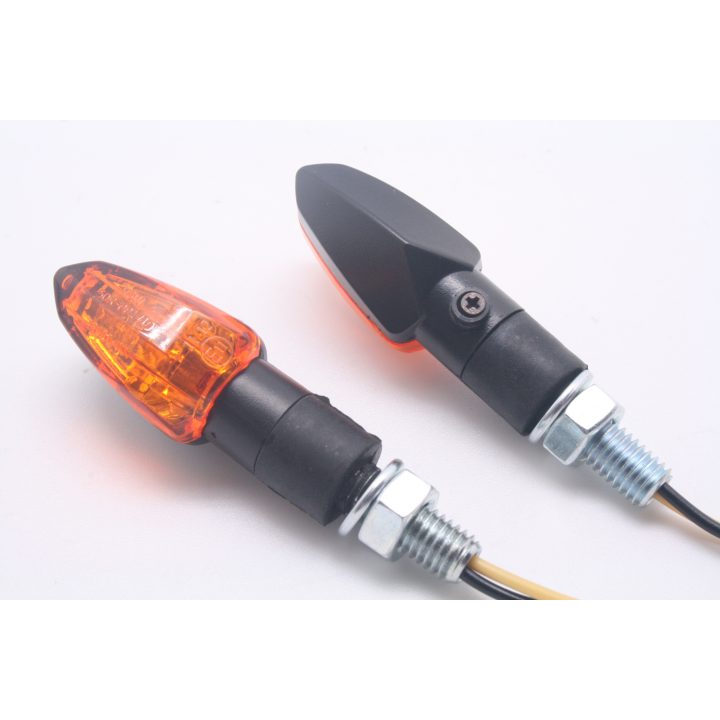 Led-blinkers E-märkt Ersättning Amber/Svart PARTS EUROPE Blinkers – bild 2