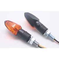 Led-blinkers E-märkt Ersättning Amber/Svart PARTS EUROPE