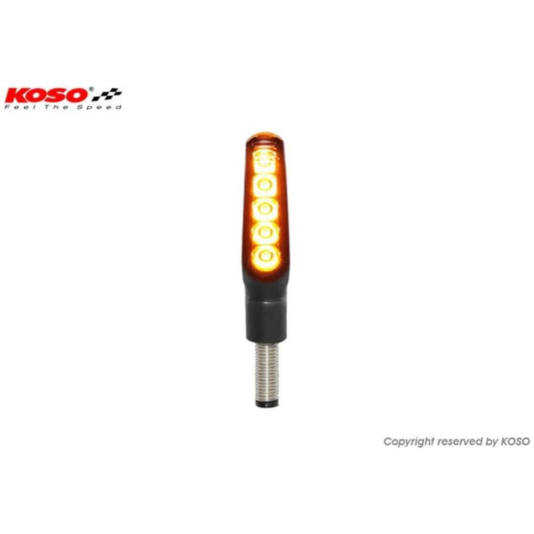 Led Blinkers Gw-01 Enhet - Svart KOSO Svart