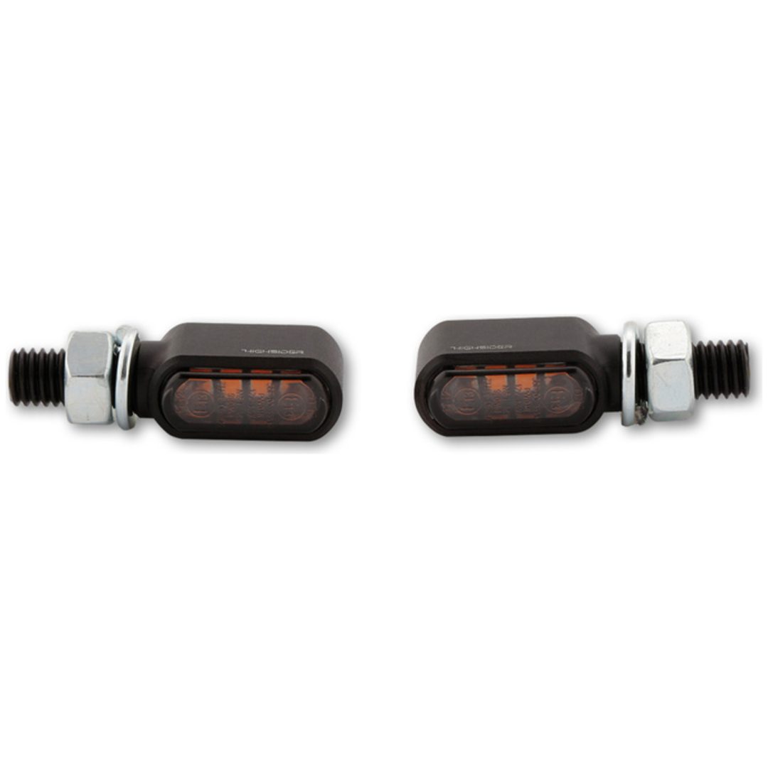 Led-blinkers Little Bronx Svart/rökfärgat Glas HIGHSIDER – bild 4