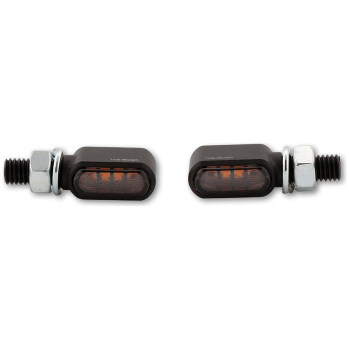 Led-blinkers Little Bronx Svart/rökfärgat Glas HIGHSIDER – bild 4