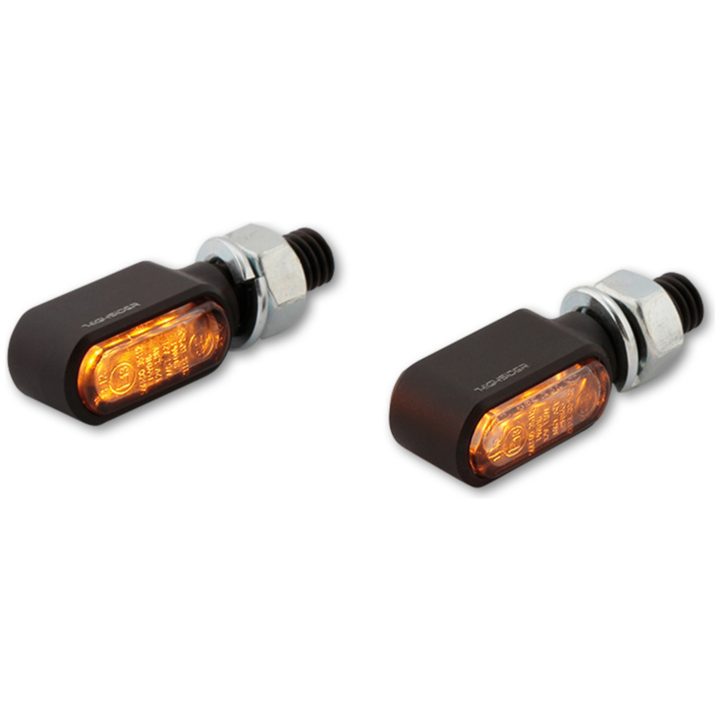 Led-blinkers Little Bronx Svart/rökfärgat Glas HIGHSIDER – bild 3