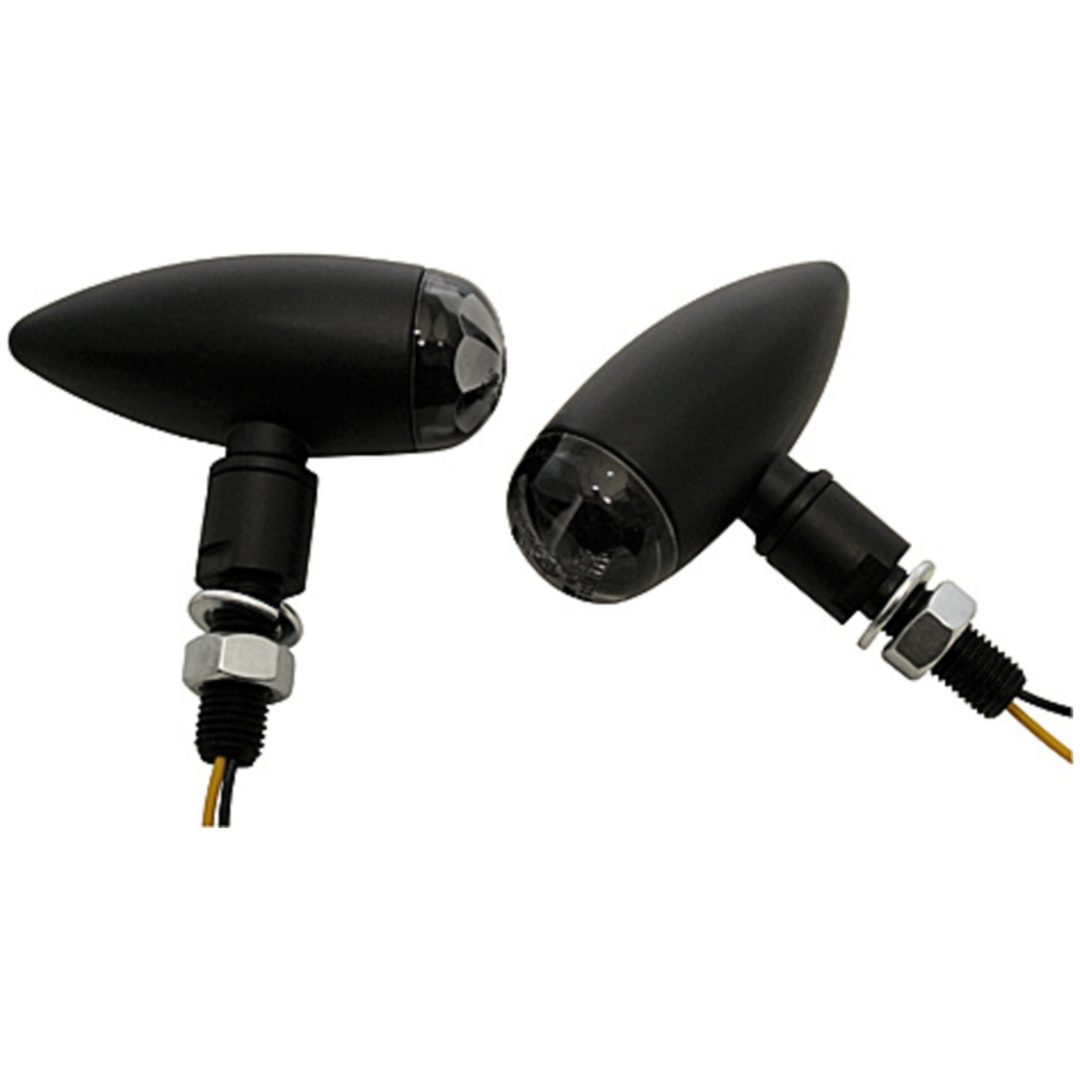 Led-blinkers Micro-bullet Svart HIGHSIDER