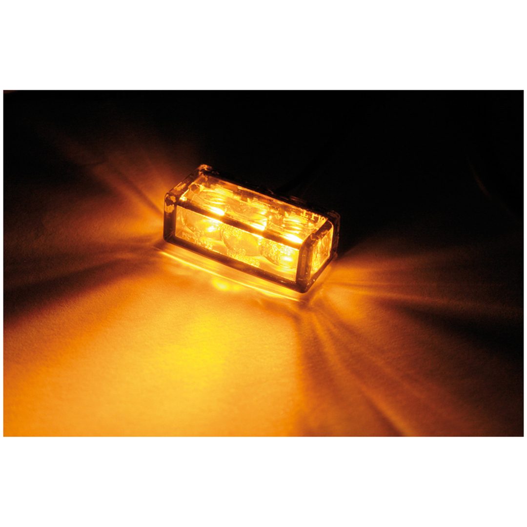 LED Blinkers Modullins smart Cube-H Rökt HIGHSIDER – bild 3