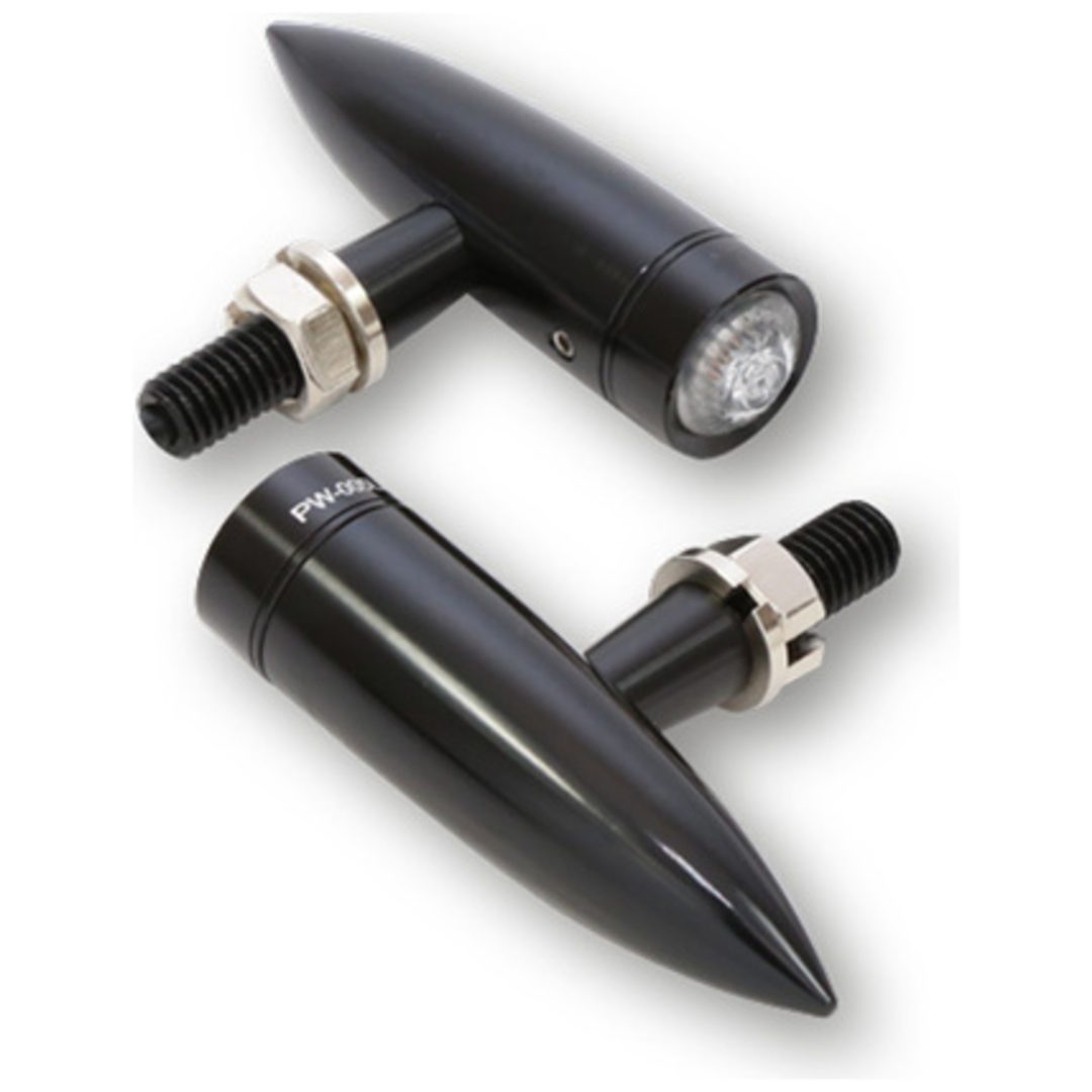 Led-blinkers Mono Bullet Long Svart HIGHSIDER – bild 3