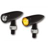 Led-blinkers Mono Bullet Long Svart HIGHSIDER – miniatyr 1