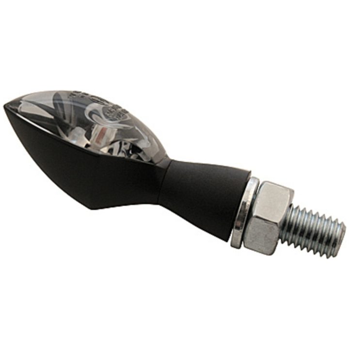 Led-blinkers Pen Head Svart Toning HIGHSIDER – bild 5