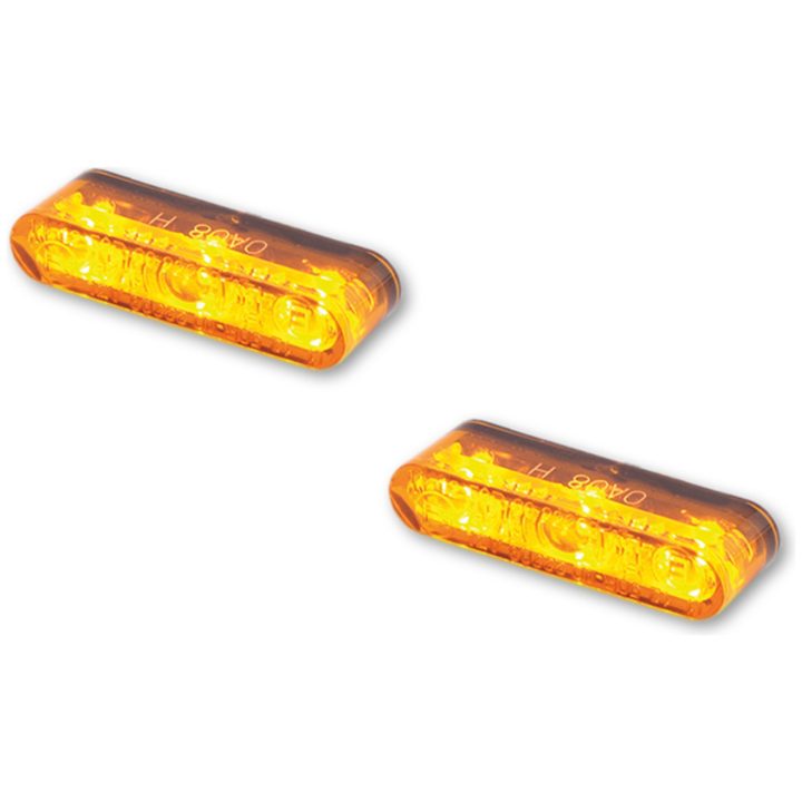 Led-blinkers Star-mx1 Pro Svart/orange HIGHSIDER – bild 3
