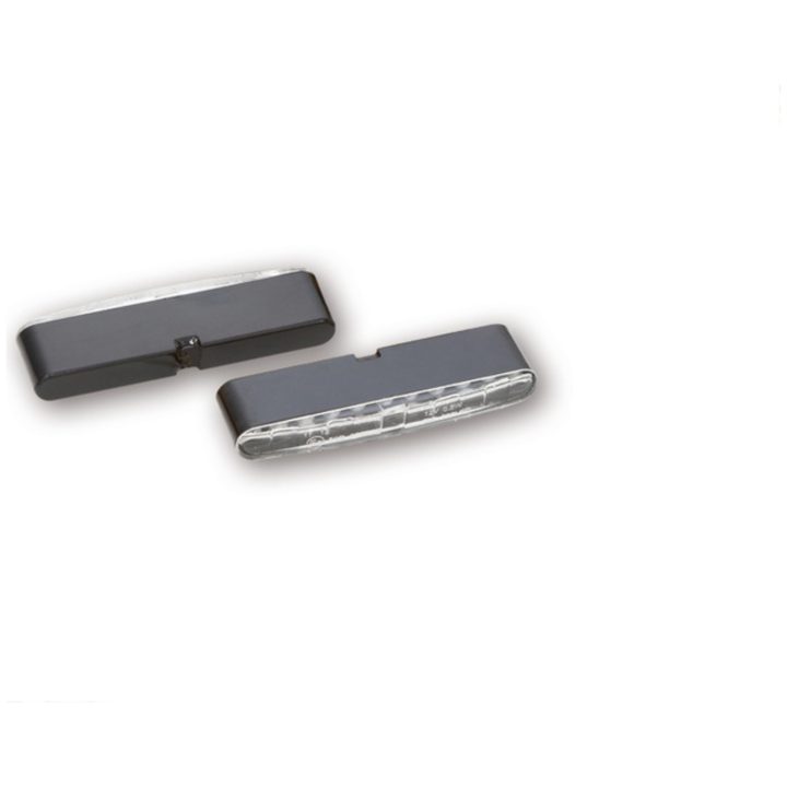 Led-blinkers Stripe Infälld Svart HIGHSIDER – bild 5