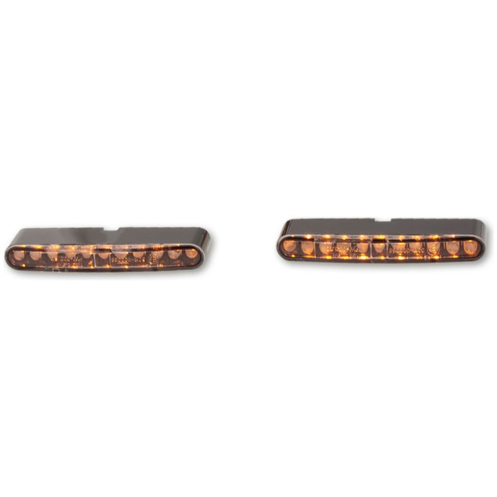 Led-blinkers Stripe Infälld Svart HIGHSIDER – bild 4