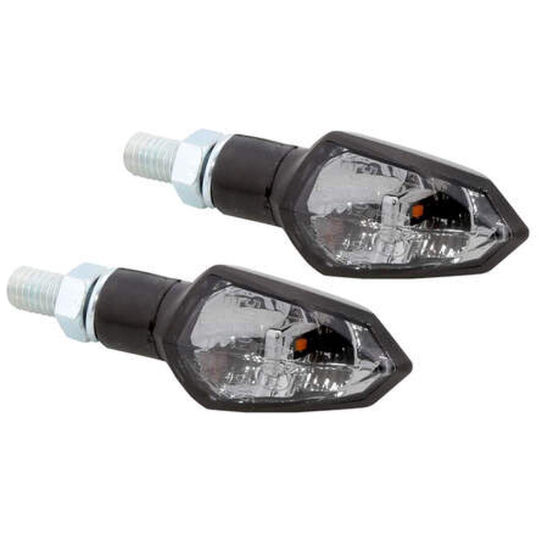 LED-Blinkershus Shield-TS Svart/Rökt HIGHSIDER – bild 4