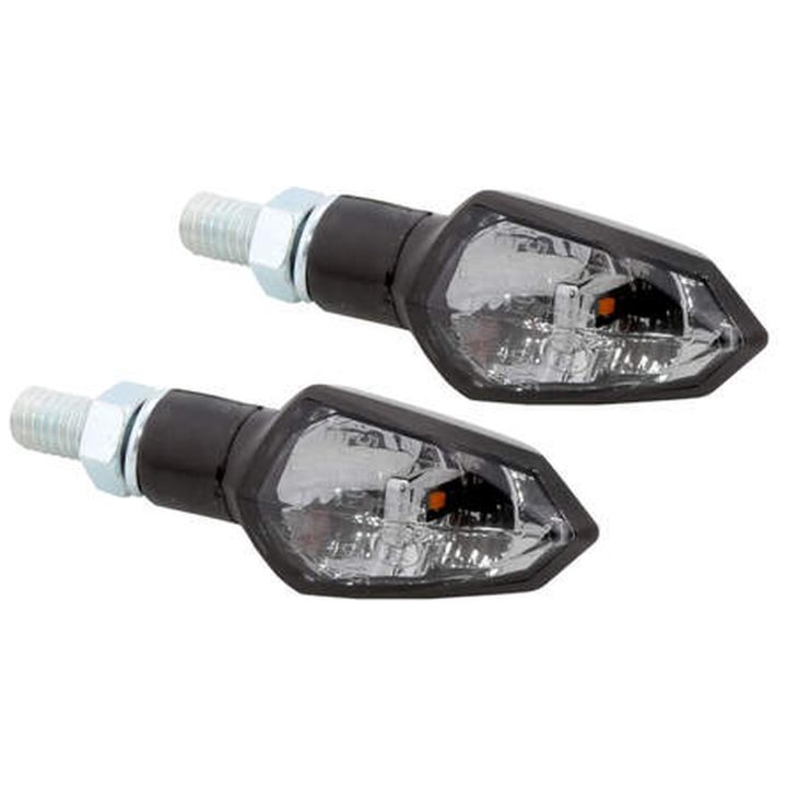 LED-Blinkershus Shield-TS Svart/Rökt HIGHSIDER – bild 4