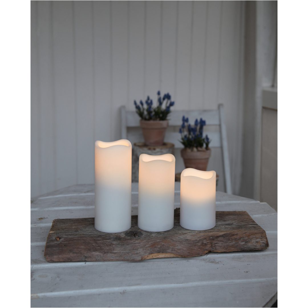 LED Blockljus 3-pack Paul Vit Star Trading – bild 6