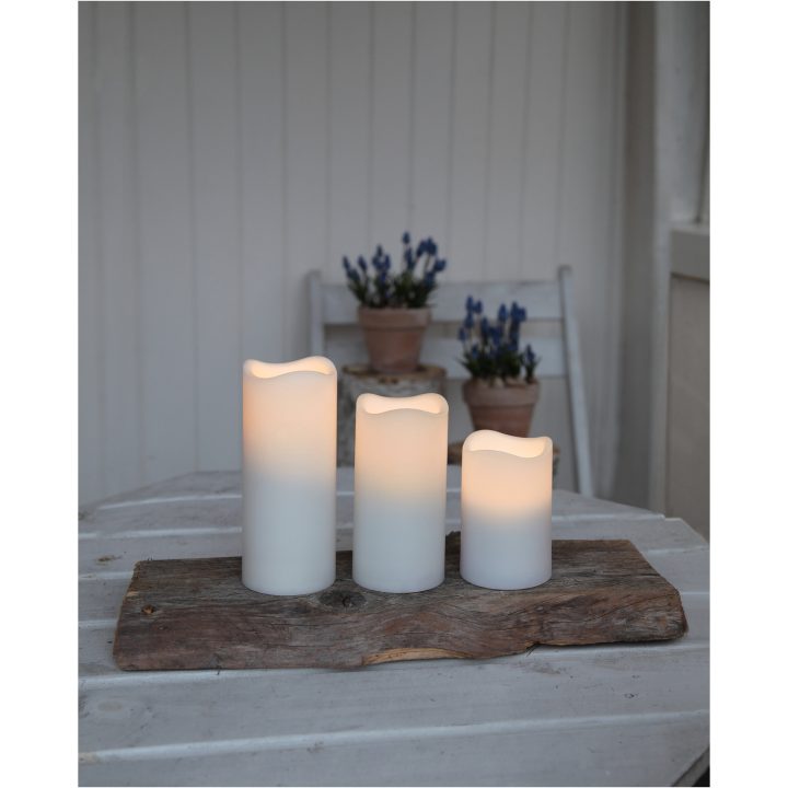 LED Blockljus 3-pack Paul Vit Star Trading – bild 6