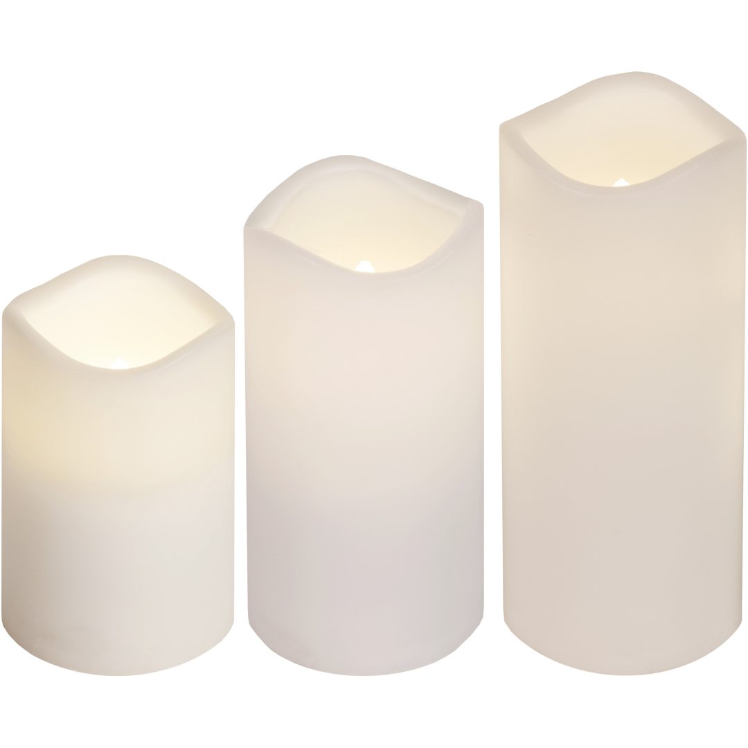 LED Blockljus 3-pack Paul Vit Star Trading