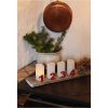 LED Blockljus 4-pack Advent Vit Star Trading – miniatyr 8