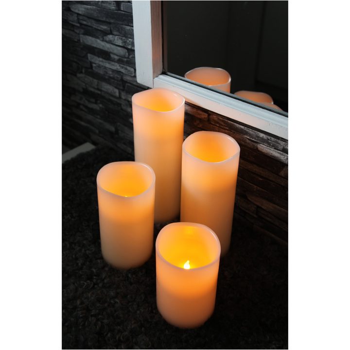 LED Blockljus Big Elfenben Star Trading – bild 5