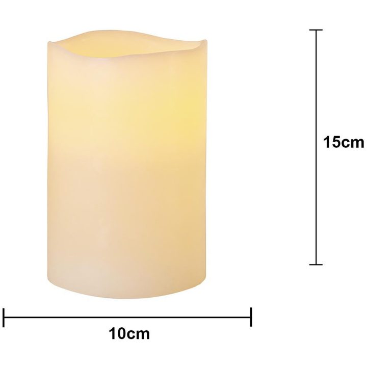 LED Blockljus Big Elfenben Star Trading – bild 4