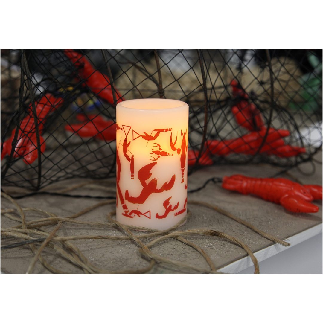 LED Blockljus Crayfish Party Vit Star Trading – bild 7