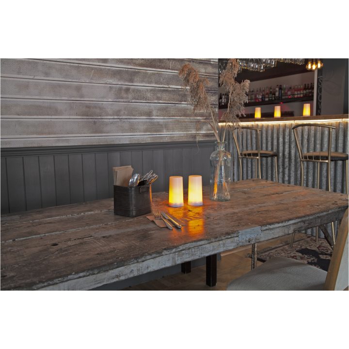 LED Blockljus Diner 5 Extra Vit Star Trading – bild 3