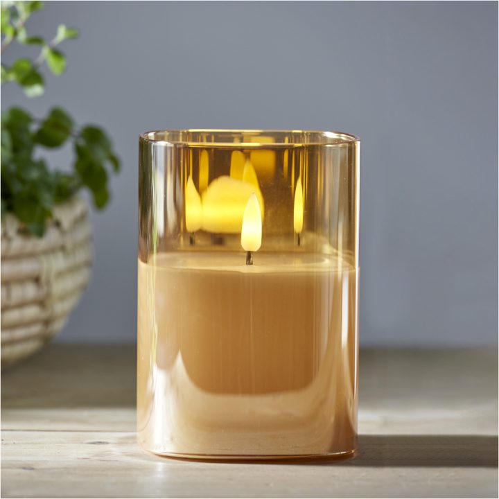 LED Blockljus Flamme Amber Star Trading – bild 9