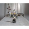 LED Blockljus Flamme Cone Brun Star Trading – miniatyr 8
