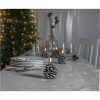 LED Blockljus Flamme Cone Brun Star Trading – miniatyr 7