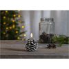 LED Blockljus Flamme Cone Brun Star Trading – miniatyr 2