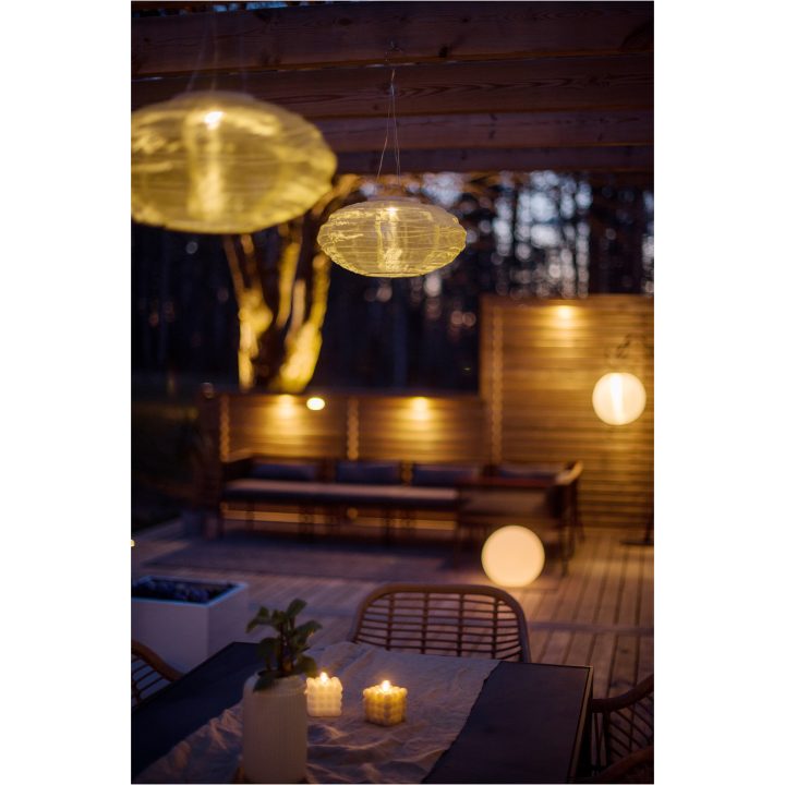 LED Blockljus Flamme Dot Beige Star Trading – bild 10