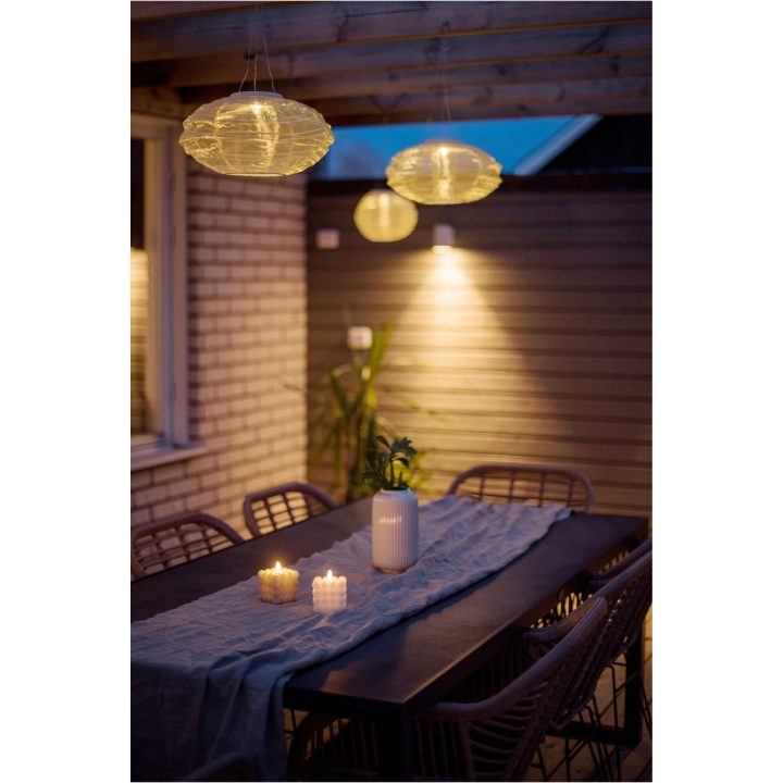 LED Blockljus Flamme Dot Beige Star Trading – bild 9