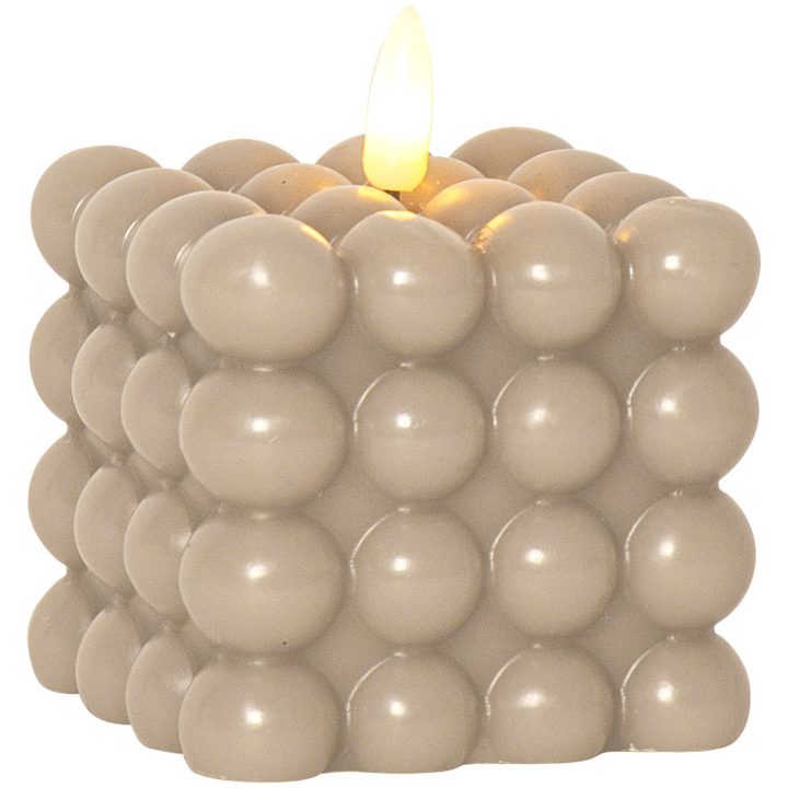 LED Blockljus Flamme Dot Beige Star Trading – bild 19