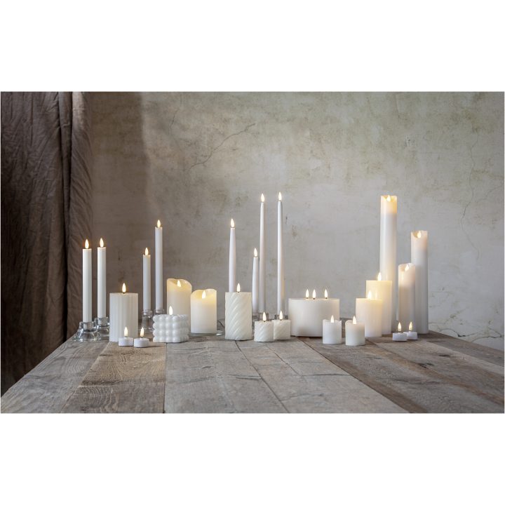 LED Blockljus Flamme Dot Vit Star Trading – bild 13