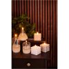 LED Blockljus Flamme Dot Vit Star Trading – miniatyr 3