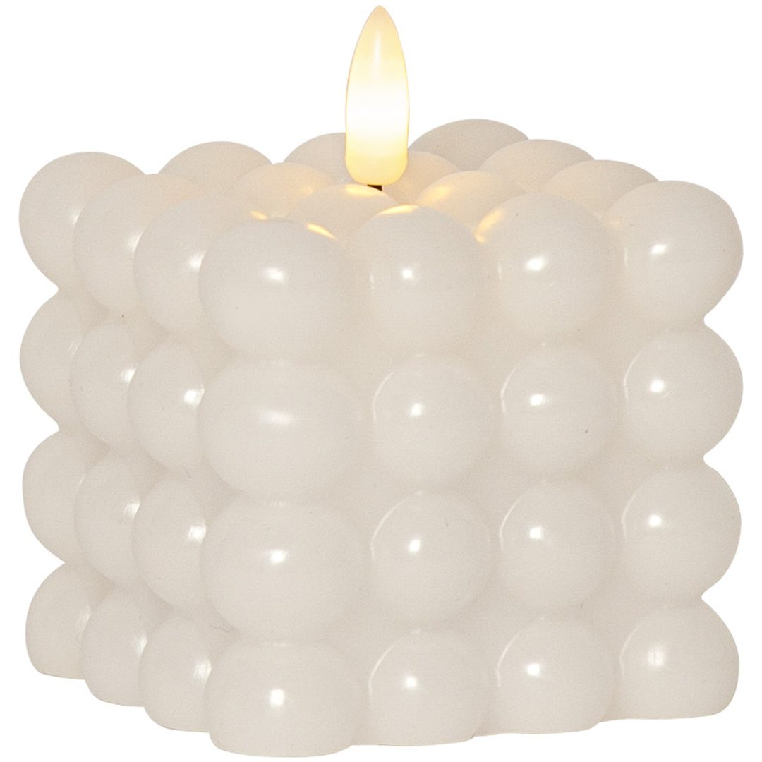 LED Blockljus Flamme Dot Vit Star Trading – bild 12